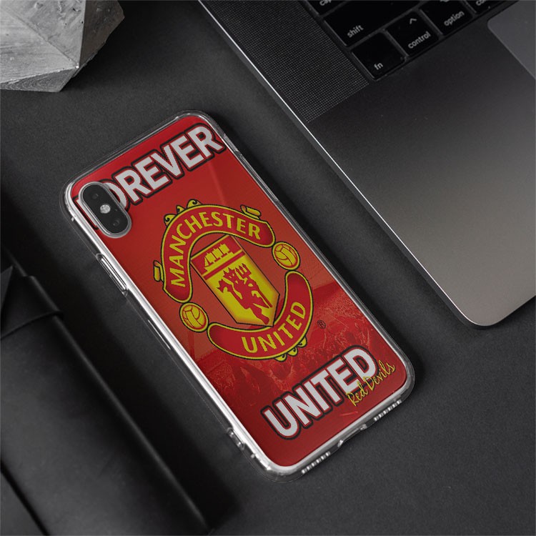 Ốp lưng Iphone trong dẻo CLB Manchester United chất lượng MAN20210814