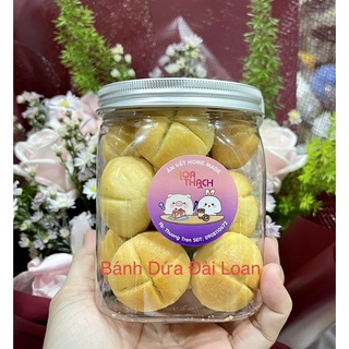Bánh dứa đài loan mini, bánh quy handmade nhân dứa chua ngọt ăn vặt 300g, 500g - bếp bánh hoa thạch
