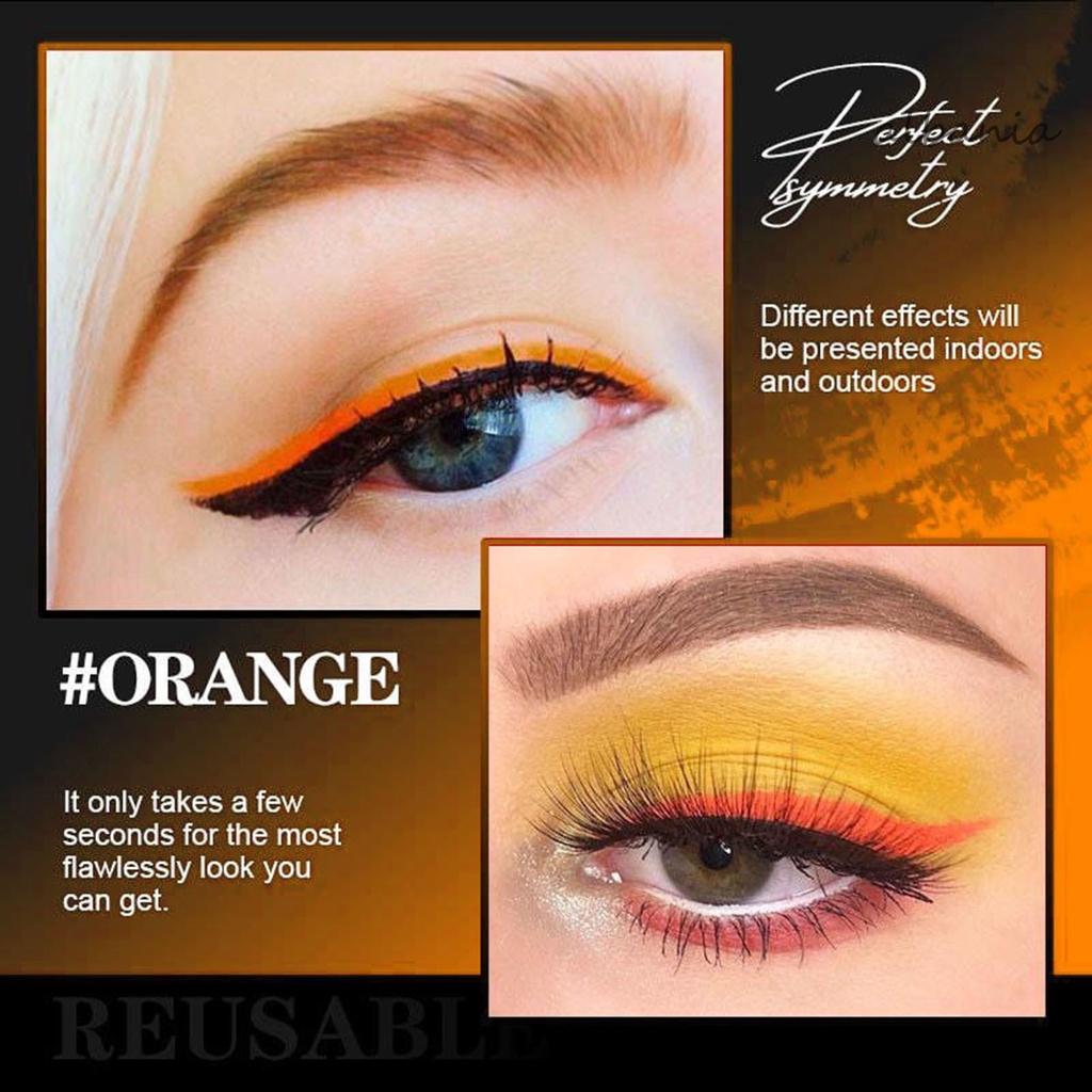 (Hàng Mới Về) Miếng Dán Kẻ Mắt / Phấn Mắt Chống Rơi Thoáng Khí Có Thể Tái Sử Dụng | BigBuy360 - bigbuy360.vn