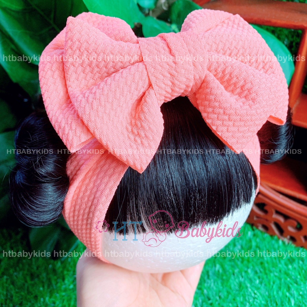 Băng Đô Tuban Nơ Xinh Cho Bé Sơ Sinh Đi Chơi Tết