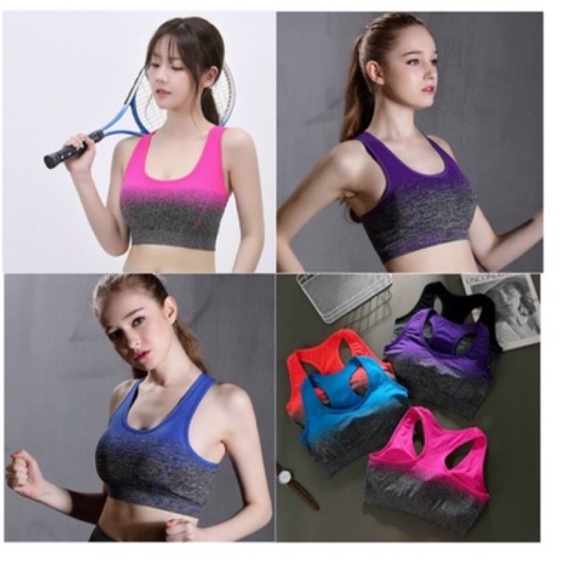 Áo bra crotop tập gym yoga aerobic nữ