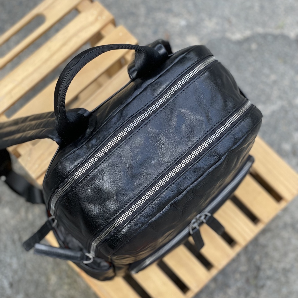 BALO NAM DA BÒ ĐỰNG LAPTOP 14" BLDB62