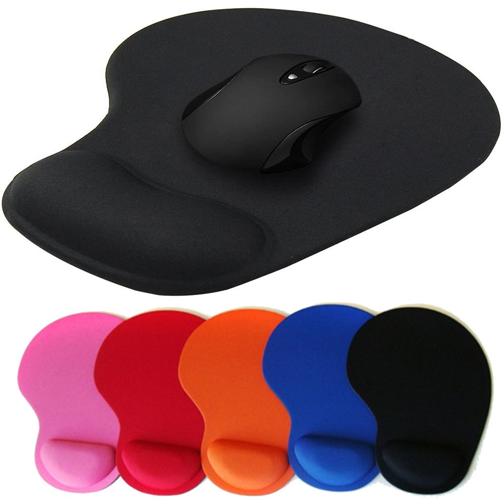 MAYSHOW Thicken Mouse Pad Soft Wrist Support Wrist Rest Ergonomic Sponge Home Office Comfortable Non Slip Mice Mat/Multicolor