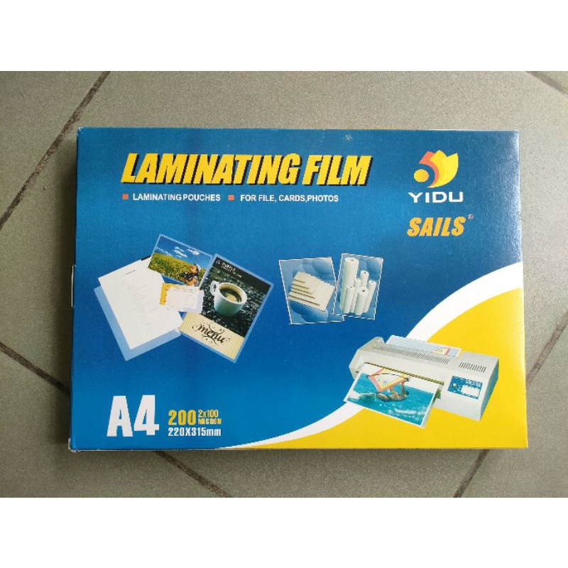 Nhựa ép plastic yidu a4-100 mic (100 tờ/ xấp)