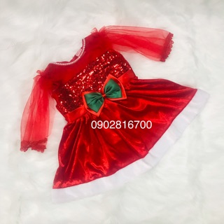 Đầm Noel bé gái