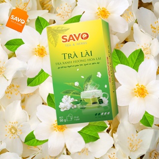 Trà Lài túi lọc SAVO (25 gói x 2g)