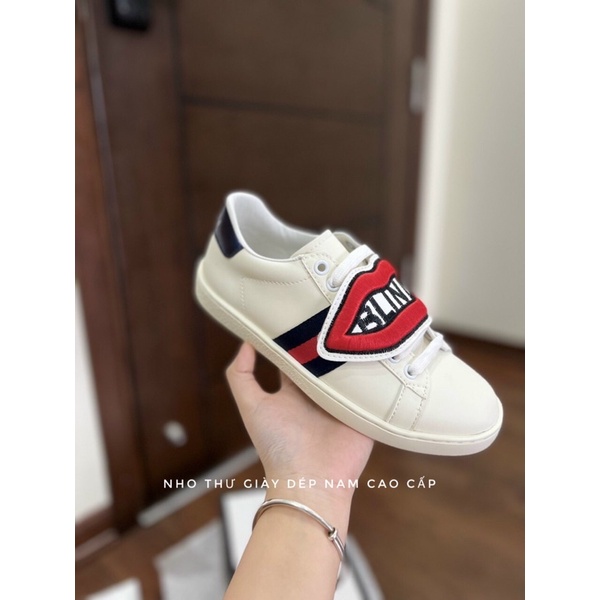 Giày for love, Giày sneaker môi quảng châu nam nư kèm hộp