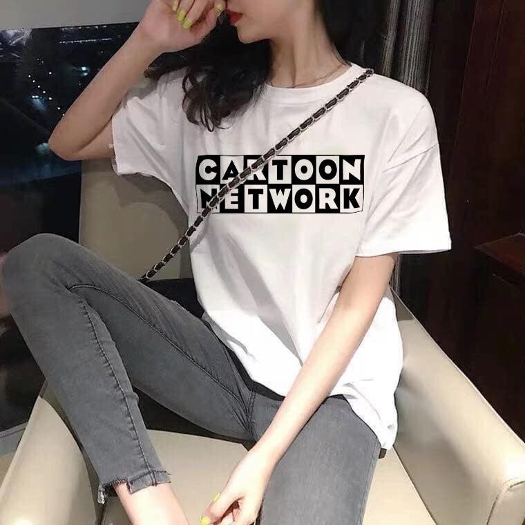 Áo phông nam nữ dáng rộng unisex Cartoon WTF 2 FREESHIP50k Màu Siêu Hót Cho Mùa Hè
