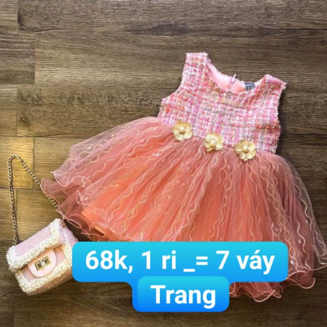 Combo 7 váy cho bé