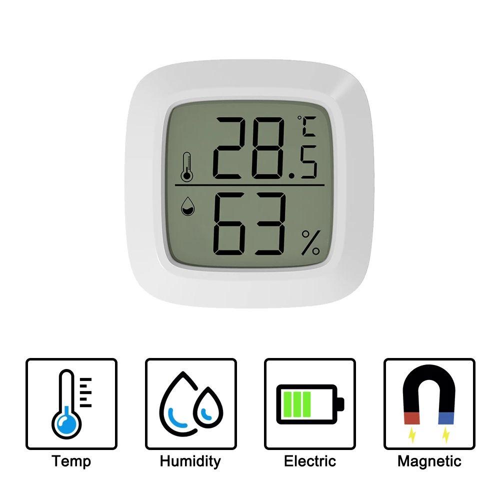 Nhiệt Kế Điện Tử Màn Hình LCD Kỹ Thuật Số Độ Chính Xác Cao Tiện Dụng Cho Gia Đình / Văn Phòng