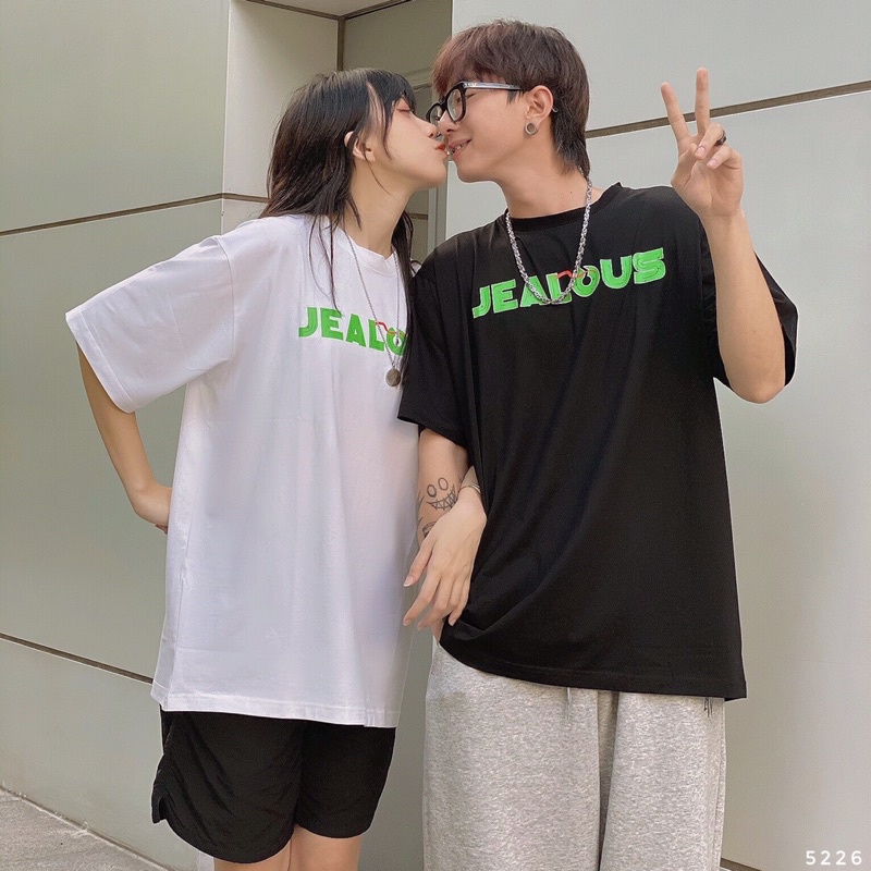 Áo phông unisex, áo thun tay lỡ Serton Fi'di Jealous Product 5226