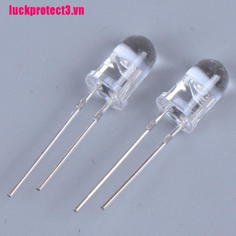 [SELL] 100pcs 5mm LED Assorted Kit White Green Red Blue Yellow Light Emitting Diode