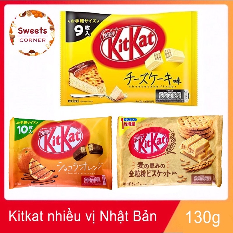 Kitkat nhiều vị Nhật Bản (9 loại)