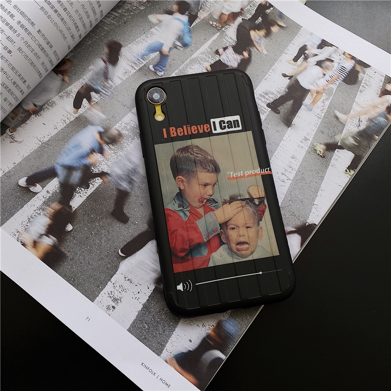 Ốp điện thoại mềm họa tiết bé trai phong cách thời trang Âu Mỹ cho iPhone 7/8 Plus/X/XS/XR/XS MAX/11/11 PRO/11 Pro MAX | BigBuy360 - bigbuy360.vn