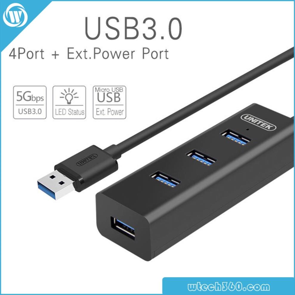 Bộ Chia Usb 1 Ra 4 Cổng Usb 3.0 Tốc Độ Cao