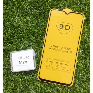 Kính cường lực 9D full màn Samsung M20 cao cấp tặng cường lực camera