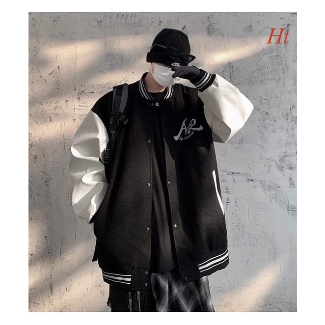 Áo bomber phối tay AR HT12
