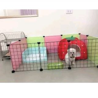 Chuồng lắp ghép , lồng quây chó mèo