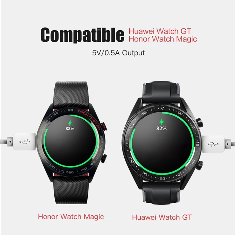 Đế sạc kèm dây cáp USB kích thước nhỏ gọn cho đồng hồ huawei watch GT 2