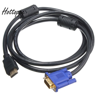 Cáp Chuyển Đổi Hdmi Sang Vga Hd15 Dài 1.8m Cho Máy Tính
