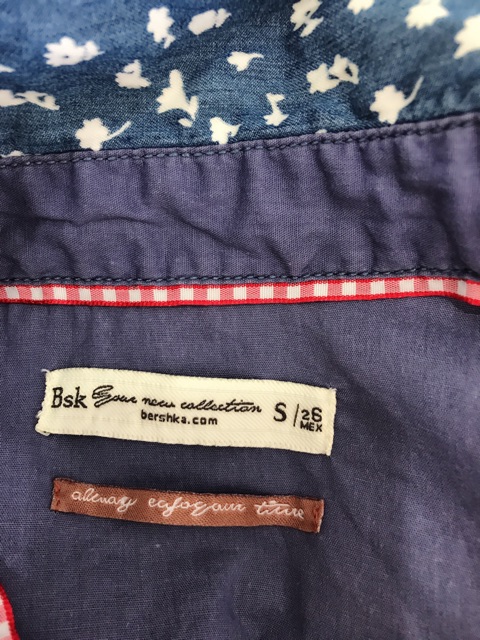 Áo sơ mi jean nữ tay dài