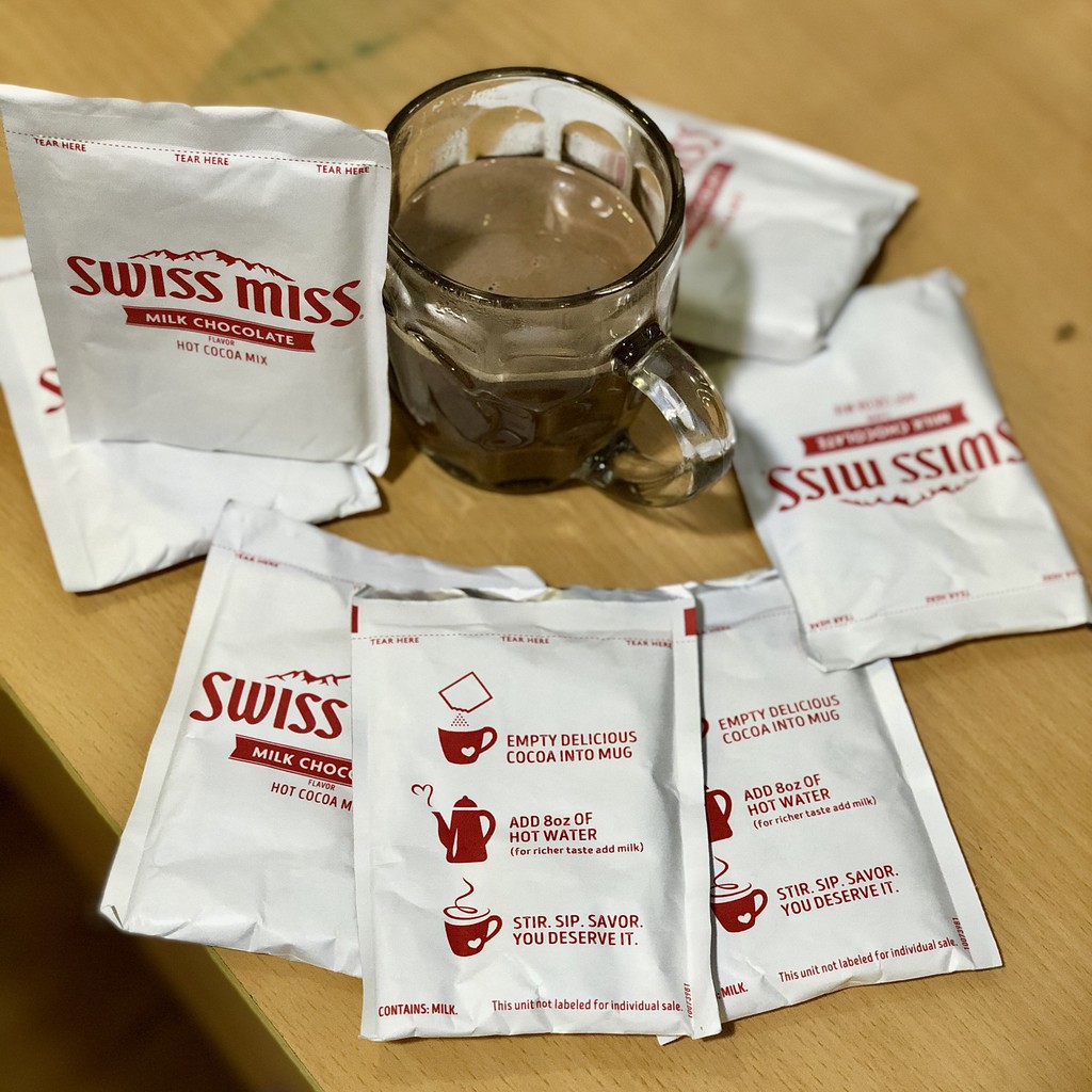 [GÓI NHỎ 39G] Bột Pha Cacao Sữa Swiss Miss Milk Chocolate Mỹ - 1 gói lẻ