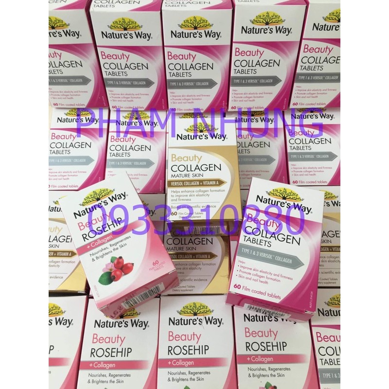 Viên Uống Beauty Collagen Nature’s Way 60 viên. | BigBuy360 - bigbuy360.vn
