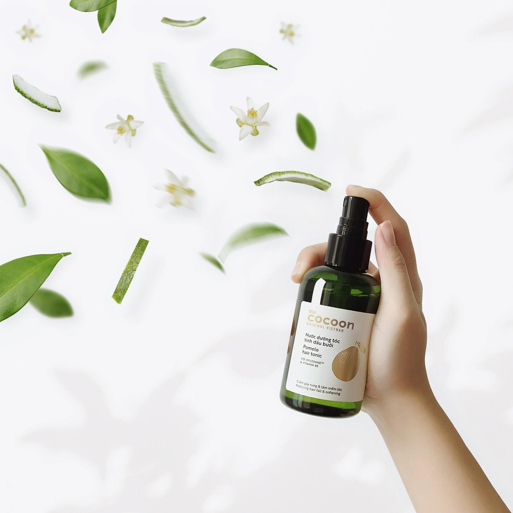 Nước dưỡng tóc tinh dầu bưởi COCOON Pomelo Hair Tonic 140ml COCN06 | BigBuy360 - bigbuy360.vn