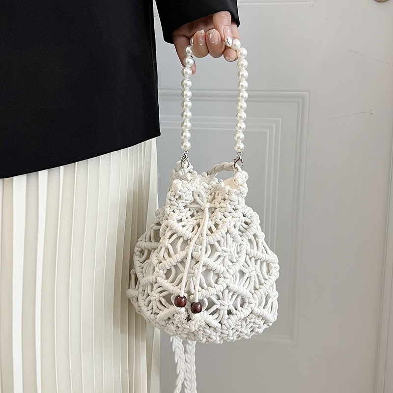 Túi Đeo Vai Đan Lát Thiết Kế Đơn Giản Thời Trang Cho Nữ