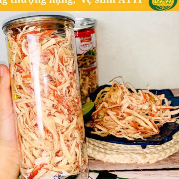 Hũ Mực Hấp Dừa Xé Sợi thế giới ăn vặt CHOÉN FOOD