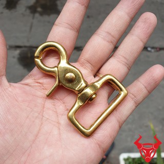 Móc Khóa Đồng, Móc Càng Cua Cho Túi Da