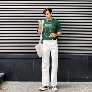Áo thun basic TODAPH vải cotton 2 chiều thoáng mát