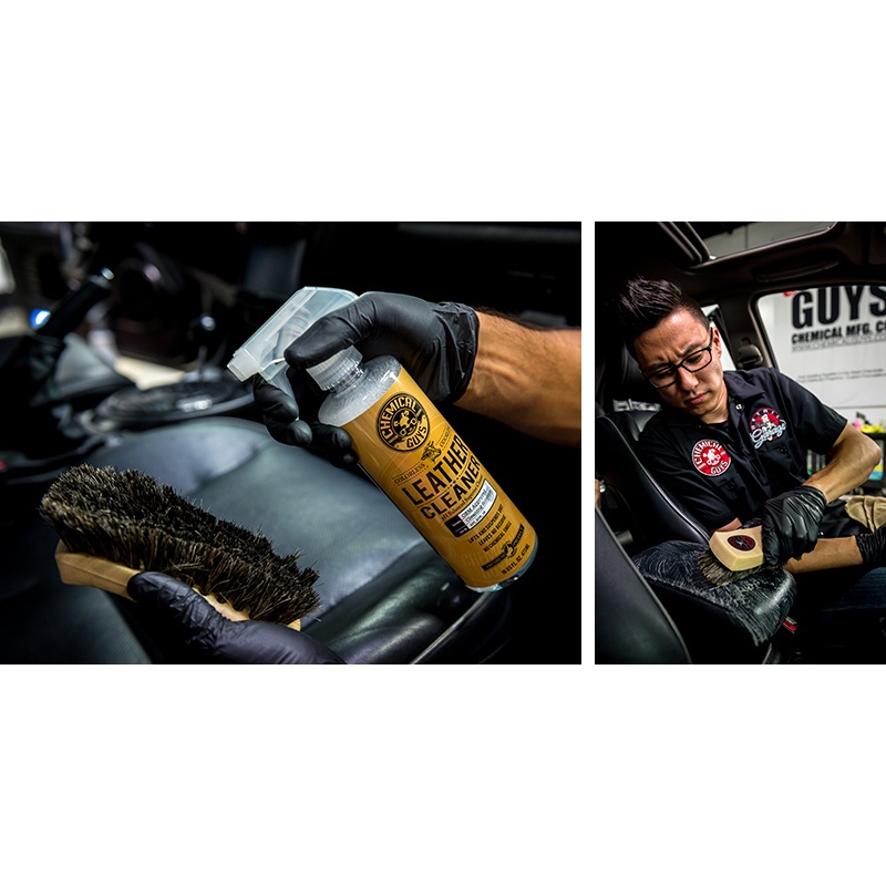 Dung dịch VỆ SINH GHẾ DA cao cấp CHEMICAL GUYS LEATHER CLEANER - 473ml