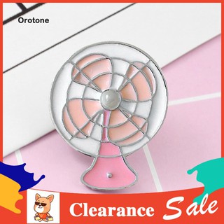 ♙Or Classic Fan Style Cute Enamel Lapel Pin Button Badge Bros Women Jewelry Gift Berlian Mutiara