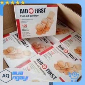 [ sale lớn ] Hộp 100 Miếng Dán Vết Thương Urgo Aid First, Tiện Dụng Cho Gia Đình, Hàng Chuẩn Chất Lượng 100%