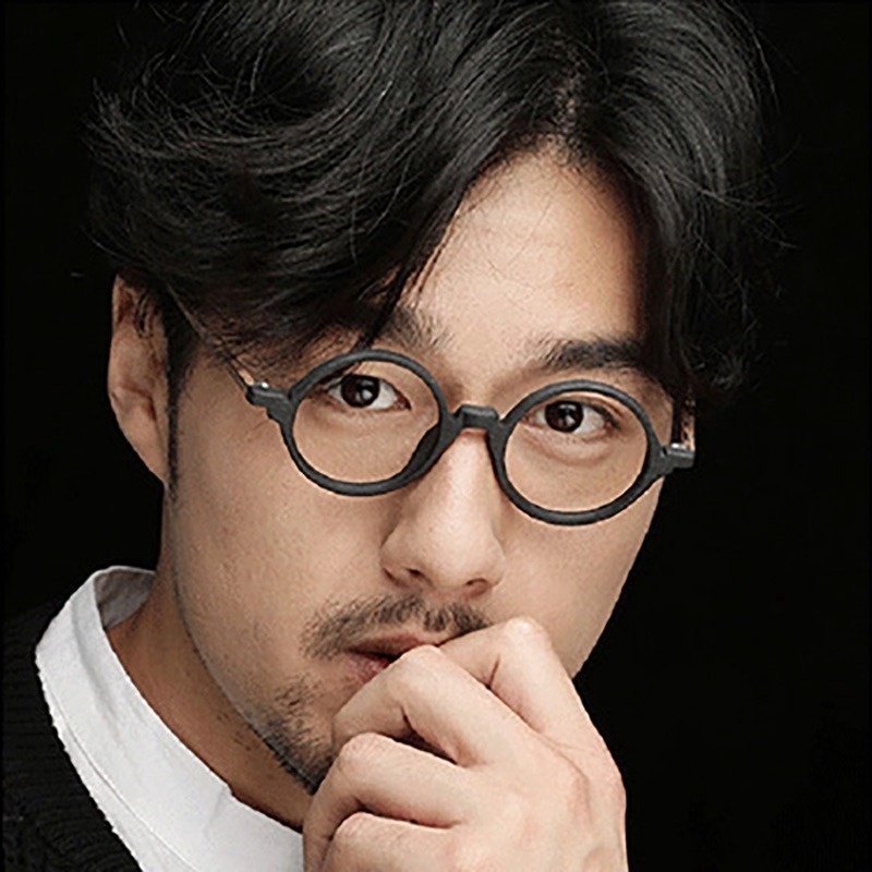 (KIQI-FASHION) COD Mắt Kính Gọng Tròn Chống Bức Xạ Ánh Sáng Xanh Phong Cách Cổ Điển Thời Trang Cho Nam Và Nữ