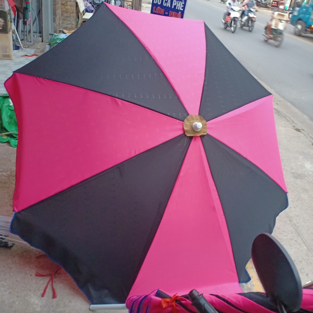 Ô DÙ CHE MƯA CHE NẮNG  3M 2M7 2M4 2M2 KÈO THÉP 100% KO DE