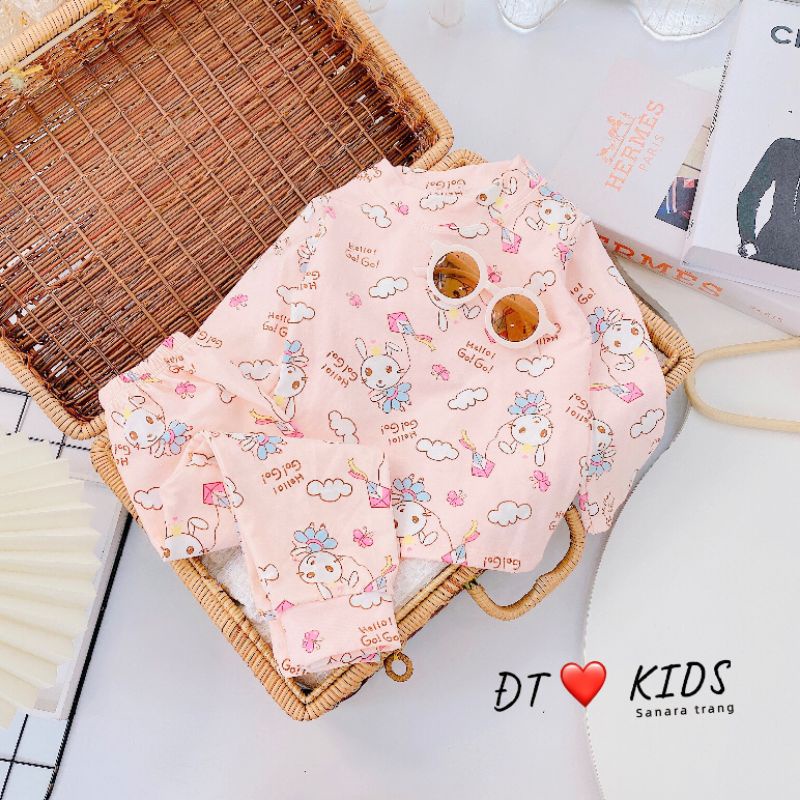 MỚI | BỘ COTTON HÌNH QUẢNG CHÂU CHẤT SIÊU MỊN XỊN | HÀNG CAO CẤP CHO BÉ YÊU 7-17KG | VIDEO THẬT| SHOP BEECOW