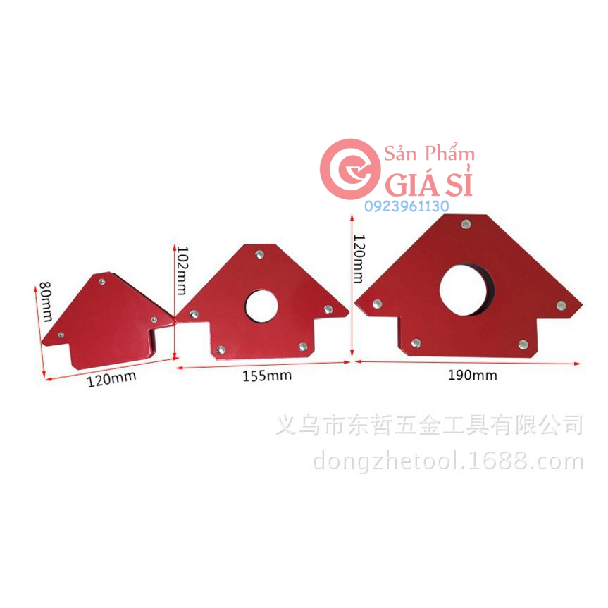 Nam châm ke góc vuông size 1- lực hút 12kg ❤️freeship❤️