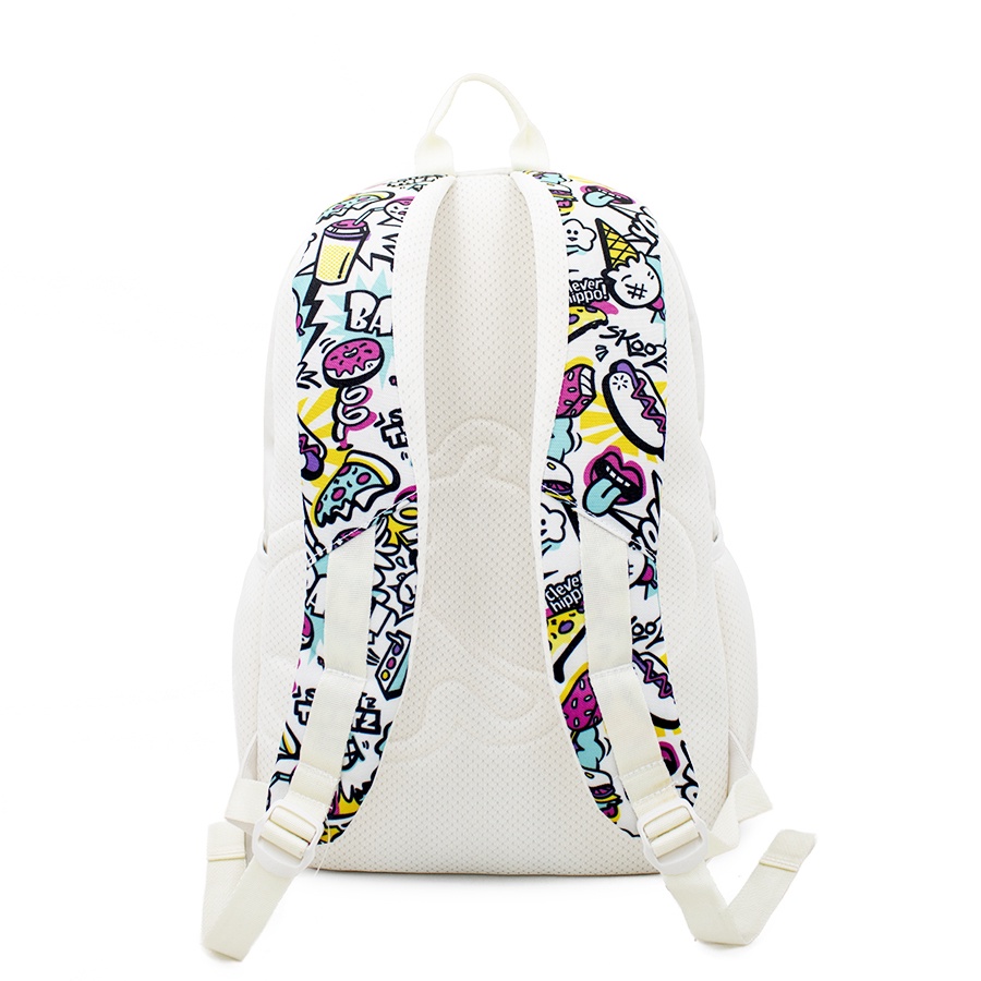 Ba Lô CLEVERHIPPO Urban Street Style BST6202/WHITE