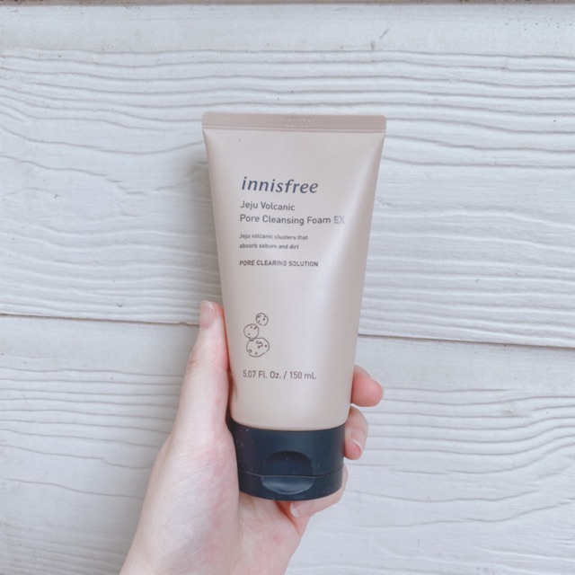 Review Sữa Rửa Mặt Innisfree Tro Nui Lửa Jeju Volcanic Pore Cleansing Foam Cho Da Dầu Tudienlamdep