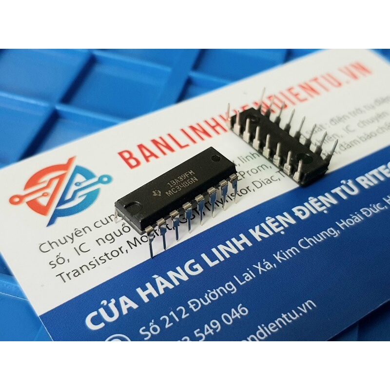 [Combo 3 chiếc] MC3486N 3486 MC3486 DIP-16 IC chức năng