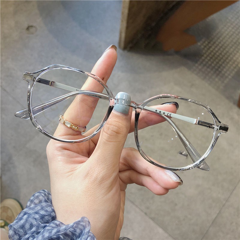 Kính Gọng Kim Loại Hàn Quốc Nữ Dáng Tròn Cube Thời Trang Nhiều Màu Thay Được Mắt Cận | BigBuy360 - bigbuy360.vn