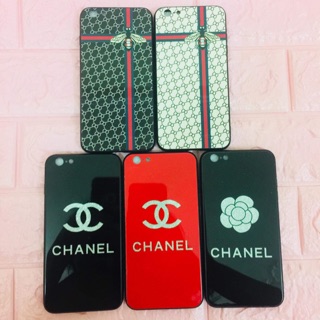 Ốp thời trang lưng kính viền nhựa dẻo dành cho Iphone 6 Plus / 6s Plus