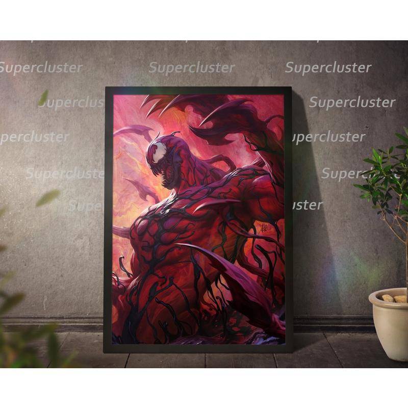 Tranh Vải Bạt Treo Tường In Hình Siêu Anh Hùng Marvel Người Nhện Trang Trí Nhà Cửa