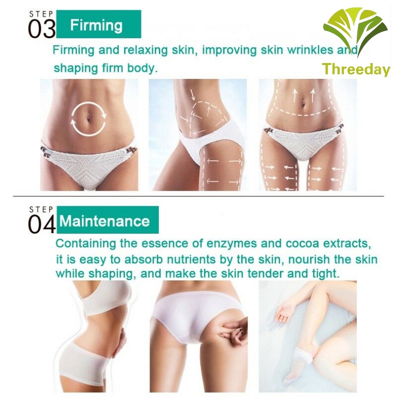 3D❤ Slimming Cream Anti Cellulite Body Slimming Gel Reduce Excess Fat for Legs Abdomen Thighs