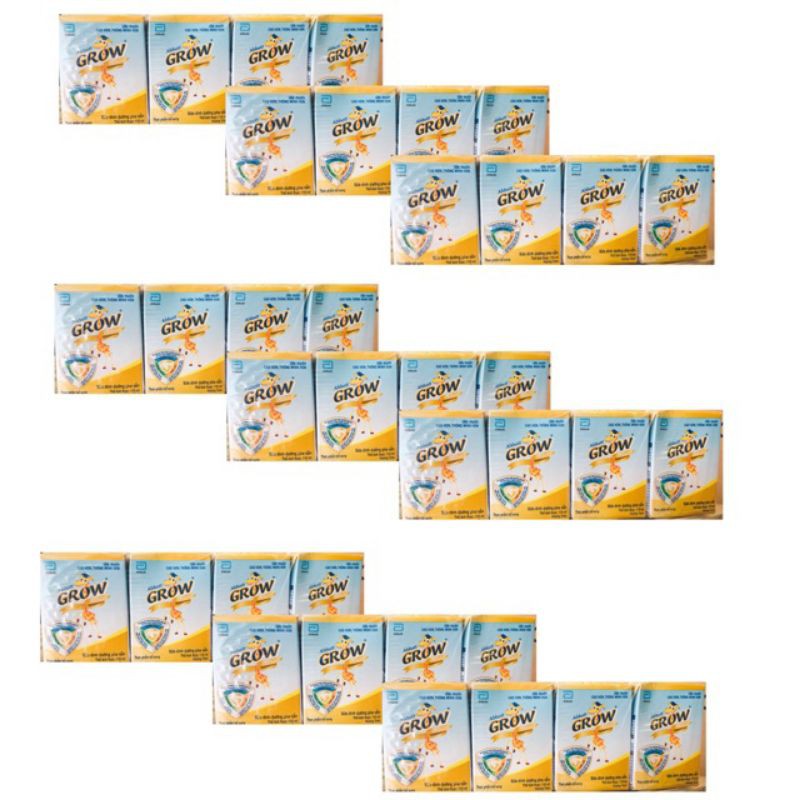 9 lốc sữa grow 110ml
