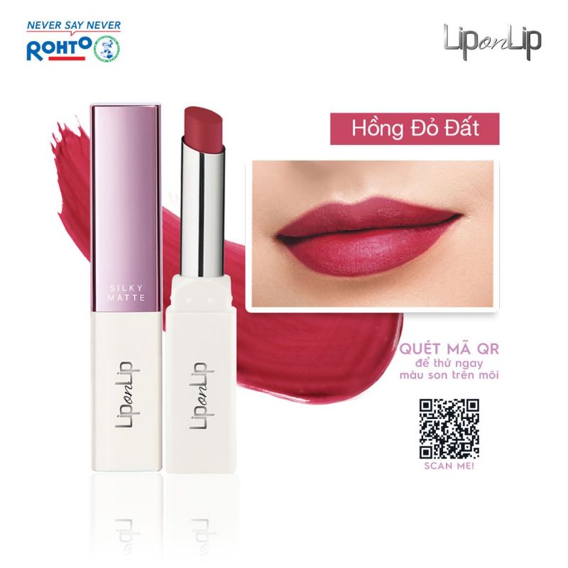 Son lì Lip On Lip Silky Matte 2,2g