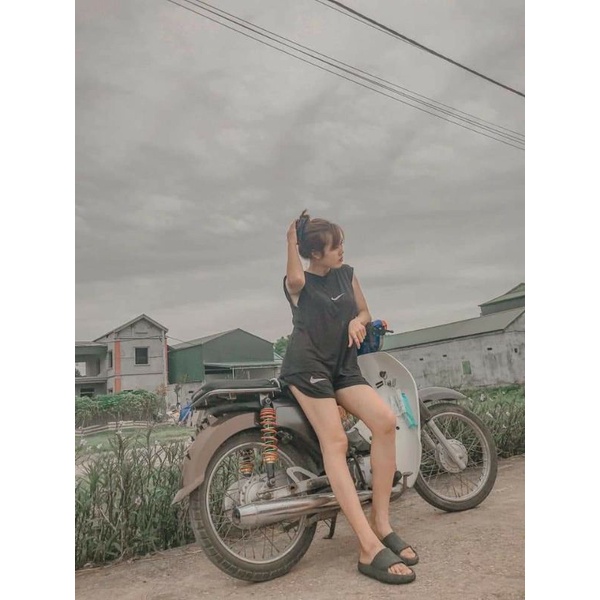 Combo 3 bộ ngủ cotton(3 màu xám - đen - trắng) | BigBuy360 - bigbuy360.vn