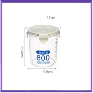 Hộp Nhựa Đựng Thực Phẩm ,Ngũ Cốc Có Vạch Chia Định Mức SEALPOT